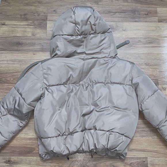 Zara Hooded Bomber Jacket - Picture 3 of 3